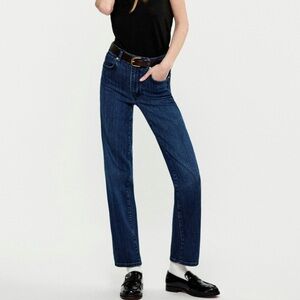 FRAME Le Sleek Straight in Thunderstorm Size 25